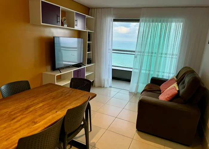 Edy Hospedagens - Duna Barcane 1801 Com Vista Para O Mar
